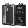 Etui AMG Leather Hot Stamped na iPhone 11 / Xr - czarne