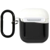 Etui BMW Transparent Lid na AirPods 1/2 - czarne - przezroczyste