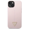 Etui Guess Silicone Triangle na iPhone 14 Plus - fioletowe