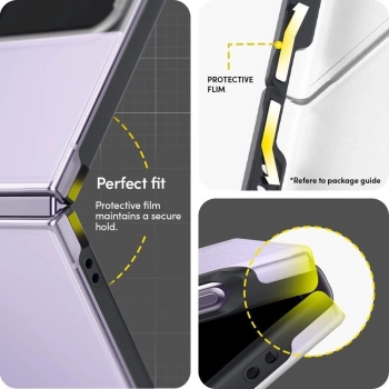 Etui Spigen Cyrill Color Brick na Samsung Galaxy Z Flip 4 - matowo-szare