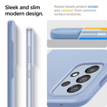 Etui Spigen Thin Fit na Samsung Galaxy A33 5G - jasnoniebieskie