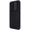 Nillkin Qin Leather Pro Case etui do Samsung Galaxy A54 5G pokrowiec z klapką osłona na aparat czarne