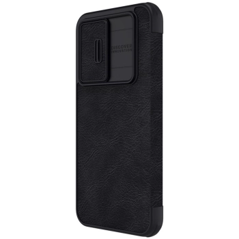 Nillkin Qin Leather Pro Case etui do Samsung Galaxy A54 5G pokrowiec z klapką osłona na aparat czarne
