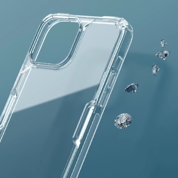 Nillkin Nature Pro etui do iPhone 13 Pro Max pancerna obudowa pokrowiec niebieski