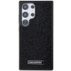 Etui Karl Lagerfeld Rhinestone Metal Logo na Samsung Galaxy S24 Ultra - czarne