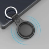 Dux Ducis zestaw 4x silikonowe etui brelok zawieszka case do lokalizatora Apple AirTag (4 kolory: czarny, zielony, różowy, niebieski)