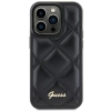 Etui Guess Quilted Metal Logo na Samsung Galaxy S23 FE - czarne