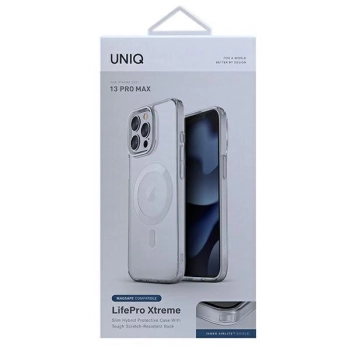Etui Uniq LifePro Xtreme MagSafe na iPhone 13 Pro Max - przezroczyste