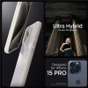 Etui Spigen Ultra Hybrid na iPhone 15 Pro - tytan naturalny