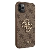 Etui Guess 4G Big Metal Logo na iPhone 11 Pro Max - brązowe