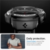 Etui z paskiem Spigen Rugged Armor Pro na Samsung Galaxy Watch 6 Classic (43 mm) - czarne