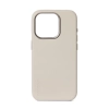 Etui Decoded Leather Case skórzane z MagSafe do iPhone 15 Pro - beżowe