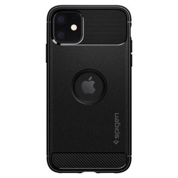 Etui Spigen Rugged Armor na iPhone 11 - czarny mat