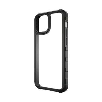 Etui PanzerGlass ClearCase antybakteryjne z certyfikatem Military Grade na iPhone 13 mini - przezroczysto-czarne