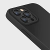 Etui Uniq Lino na iPhone 13 Pro / iPhone 13 - czarne
