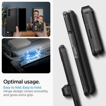Etui Spigen Tough Armor Pro Pen na Samsung Galaxy Z Fold 5 - czarne