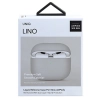 Etui Uniq Lino Silicone na AirPods 3 - beżowe