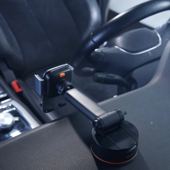 Baseus Easy Control Pro uchwyt na kokpit/kratkę czarny (Suction Cup Version)(SUYK020001)