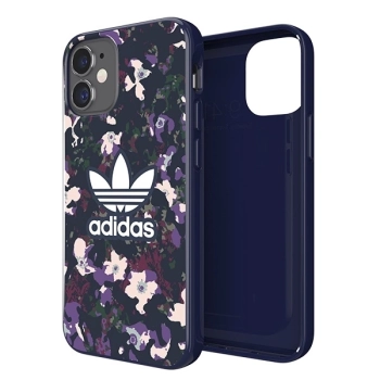 Etui Adidas OR SnapCase Graphic na iPhone 12 mini - liliowe
