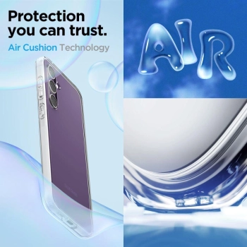 Etui Spigen Liquid Crystal na Samsung Galaxy S23 FE - przezroczyste