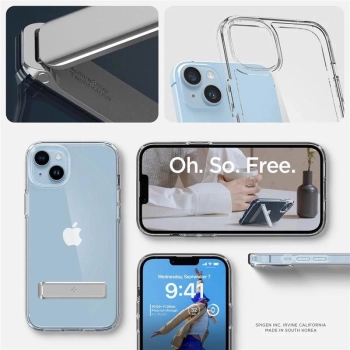 Etui Spigen Ultra Hybrid S na iPhone 14 Plus - przezroczyste