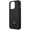 Etui Mercedes Leather Urban do iPhone 15 Pro - czarne