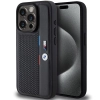 Etui BMW Perforated Tricolor Line na iPhone 15 Pro Max - czarne