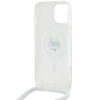 Etui Karl Lagerfeld IML Choupette Head&Cord MagSafe na iPhone 15 / 14 / 13 - przezroczyste