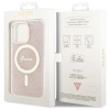 Etui Guess 4G MagSafe na iPhone 13 Pro / iPhone 13 - różowe
