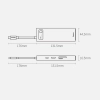 Baseus Metal Gleam 8w1 wielofunkcyjny HUB USB Typ C - USB Typ C Power Delivery 100 W / HDMI 4K 30 Hz / czytnik kart SD i microSD / 3x USB 3.2 Gen 1 /