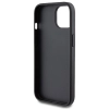 Etui Guess 4G Metal Gold Logo na iPhone 15 Plus - szare