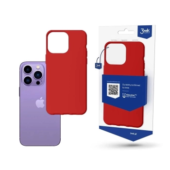 Etui 3mk Matt Case na iPhone 14 Pro - czerwone