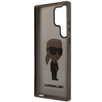 Etui Karl Lagerfeld Ikonik Karl na Samsung Galaxy S23 Ultra - czarne