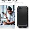 Etui Spigen Neo Hybrid na iPhone 7 / 8 / SE 2020 / 2022 - czarny metal