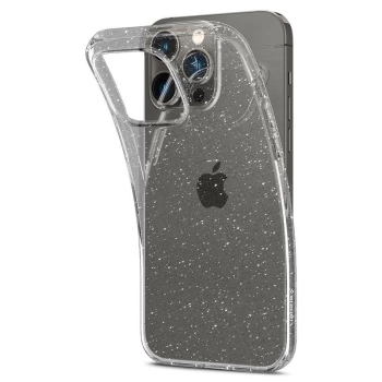 Etui Spigen Liquid Crystal na iPhone 14 Pro Max - przezroczysto-brokatowe
