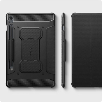 Etui Spigen Rugged Armor Pro na Samsung Galaxy Tab S9 FE 10.9'' X510 / X516B - czarne