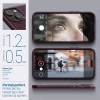 Etui Caseology Parallax Mag z MagSafe na iPhone 15 - burgundowe