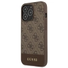 Etui Guess 4G Stripe Collection na iPhone 13 Pro / iPhone 13 - brązowe