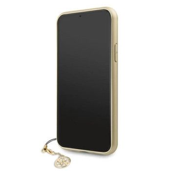 Etui Guess 4G Charms Collection na iPhone 11 / Xr - brązowe