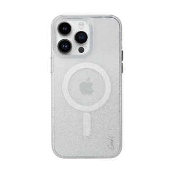 Etui Uniq Coehl Lumino na iPhone 14 Pro Max - srebrne