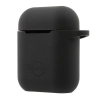 Etui Mini Morris Silicone Collection na AirPods 1/2 - czarne