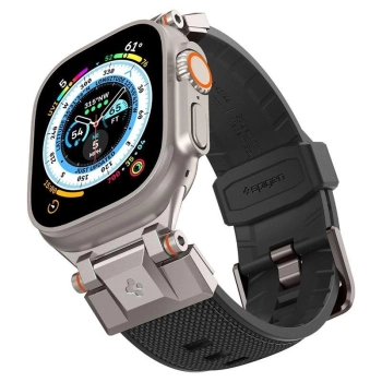 Pasek Spigen Durapro Armor na Apple Watch 4/5/6/7/8/9/SE/ Ultra (42/44/45/49 mm) - czarne