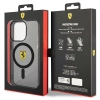 Etui Ferrari Translucent MagSafe na iPhone 14 Pro Max - czarne