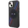 Etui BMW Tricolor Stripes MagSafe na iPhone 14 - szare