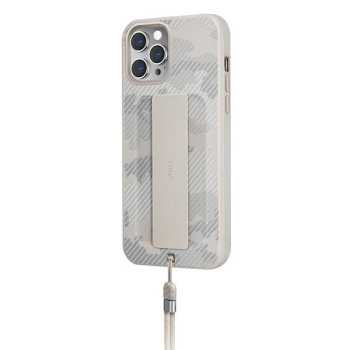 Etui Uniq Heldro na iPhone 12 Pro Max - beżowe moro