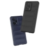 Magic Shield Case etui do Xiaomi Redmi Note 12 Pro+ elastyczny pancerny pokrowiec niebieskie