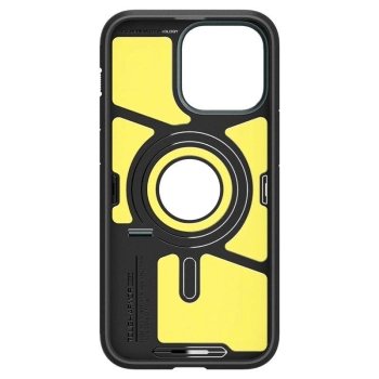 Etui Spigen Tough Armor MagSafe z podstawką na iPhone 15 Pro - zielone