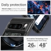 Etui Spigen Ultra Hybrid na Google Pixel 8 Pro - ciemnoszare (wzór Zero One)