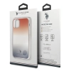 Etui U.S. Polo Assn. Gradient Pattern Collection na iPhone 11 - czerwono-niebieskie