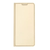 Dux Ducis Skin Pro etui do Xiaomi Redmi Note 12 Pro / Poco X5 Pro 5G pokrowiec z klapką portfel na kartę podstawka złote